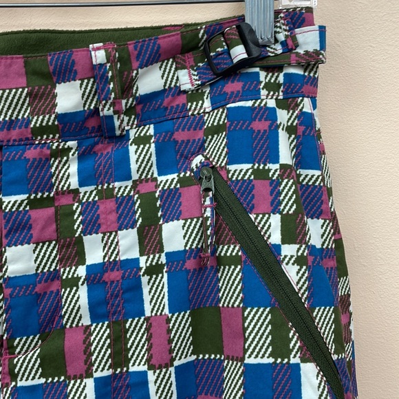 Girl's Boy's Columbia Geometric Snow Pants Ski Snowboard Multicolor Size 14/16 - Picture 3 of 15